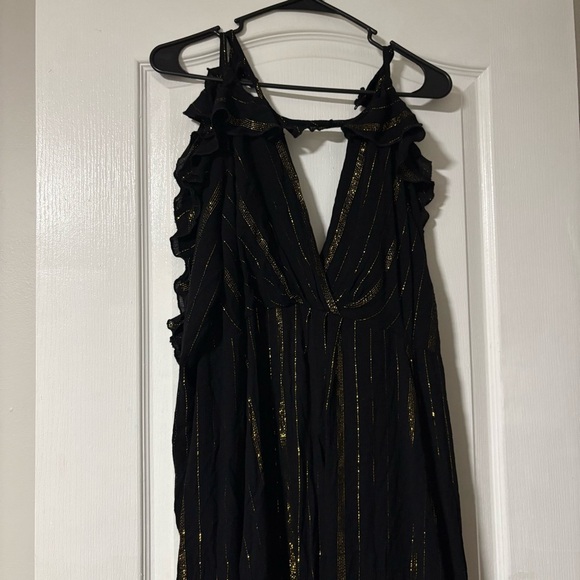Free People Huxley Gauzy Maxi Dress Endless Summer L - Picture 3 of 7